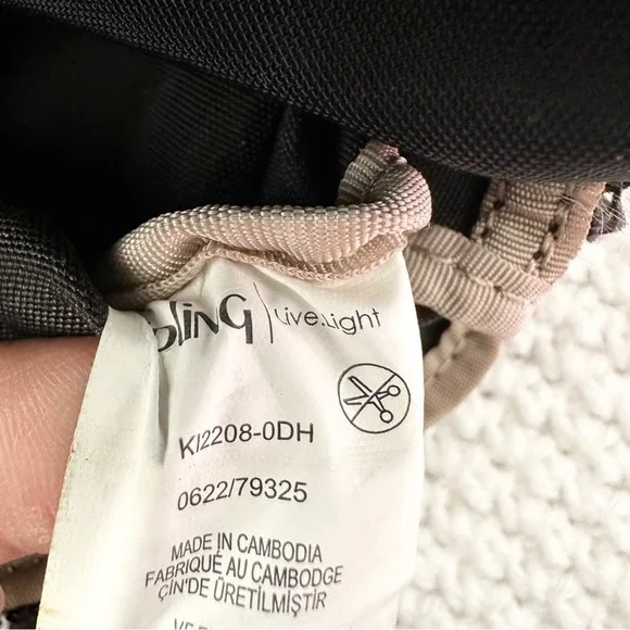 Kipling Black Nylon Live Light New Eldorado Minibag Crossbody Travel Bag No Fob - Picture 7 of 11